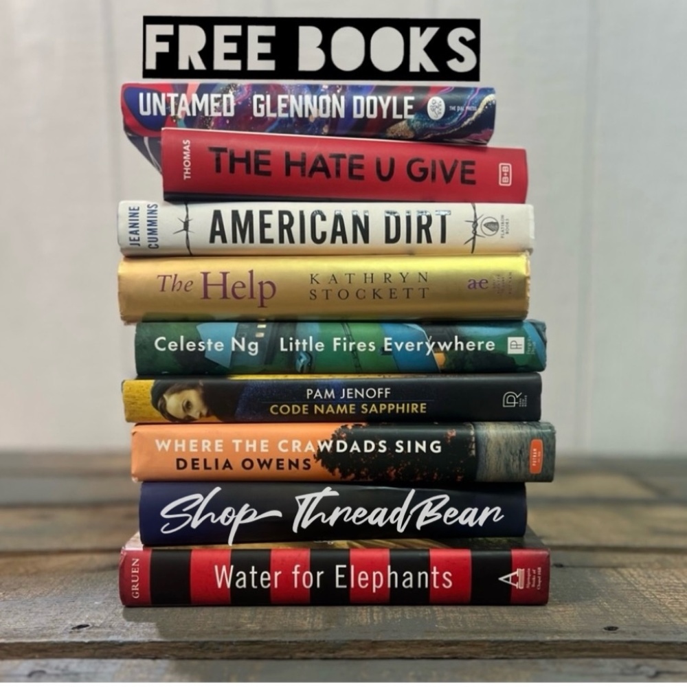✶Free!✶ ⇥·The Hate U Give·⇤ Hardcover Book | Angie Thomas Hard Back Novel + More